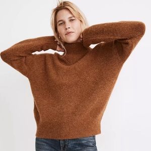 Madewell Dillon Mockneck Pullover Sweater